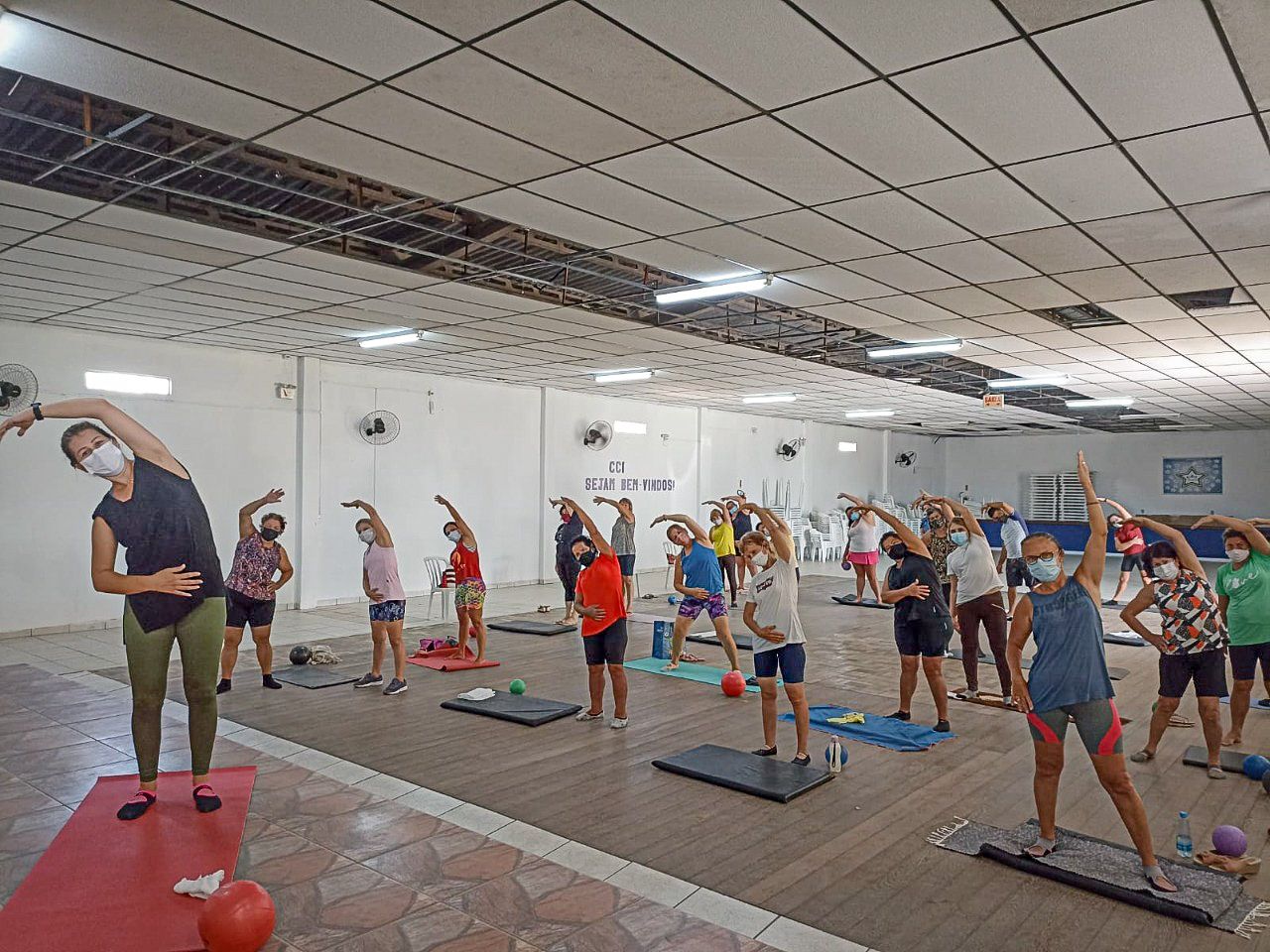Prefeitura de BC oferta aulas de pilates gratuitas na Casa da Família